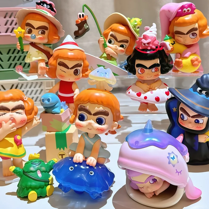 

52toys Cicilu Ocean Messenger Spot Series Blind Box Toys Cute Anime Handmade Surprise Mystery Box Doll Girl Birthday Gift