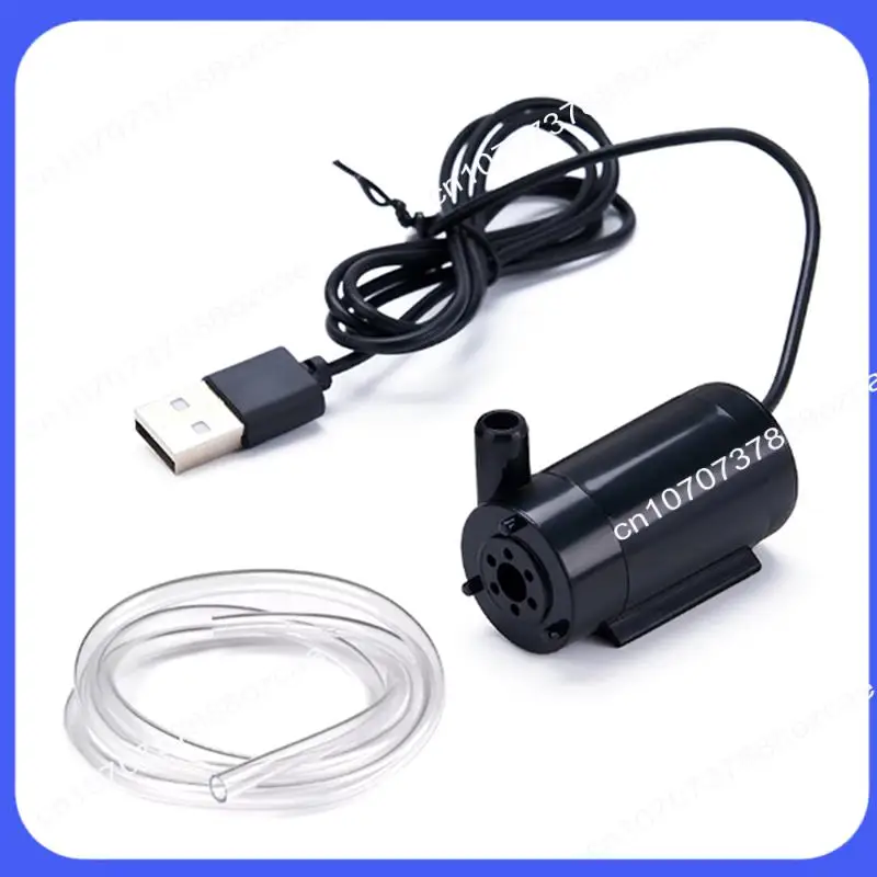 A26P USB Submersible Pump 1M Cable DC Low Voltage Ultra-Quiet Mini Small Water Pump 5V Submersible Pump For Aquarium