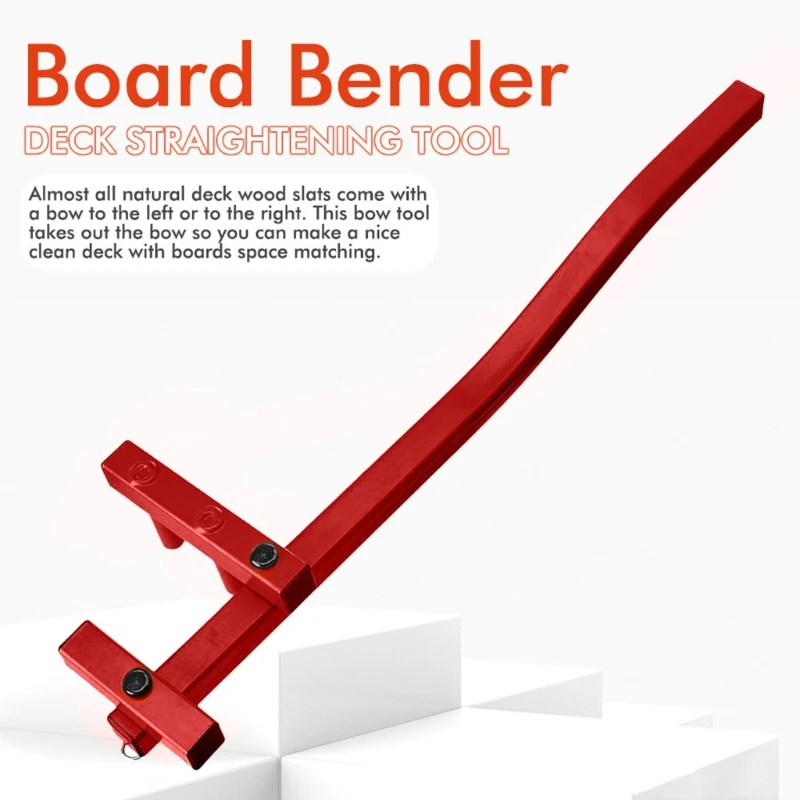 Metal Deck Restoration Tool For Correcting contorted Planks And Reducing Gaps In DIY Carpentry Projects high quality