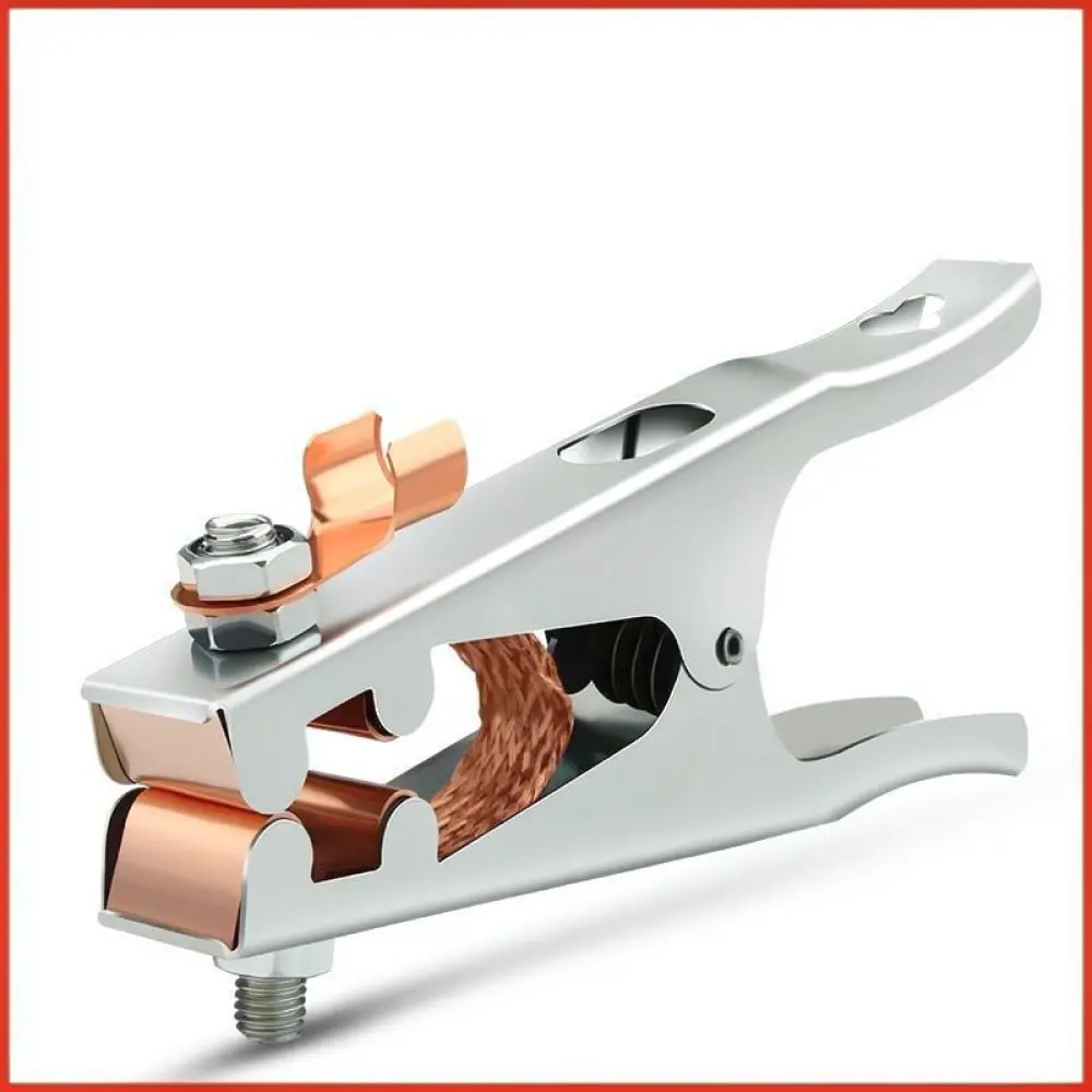Professional Welding Ground Clamp Robust Earth Clip For TIG Plasma Welder Secure Electrical Connection Welding Supplies