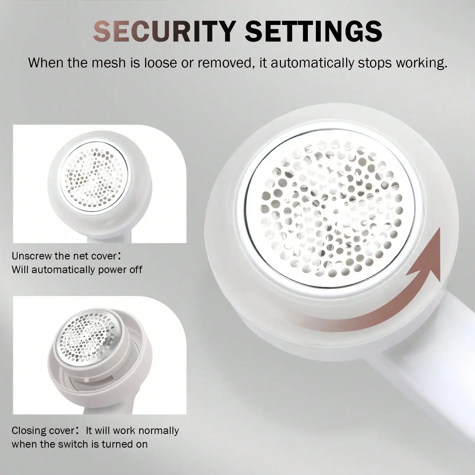 مزيل الوبر الكهربائي القابل لإعادة الشحن عبر USB: ماكينة حلاقة الأقمشة المحمولة للملابس والفراش والأثاث