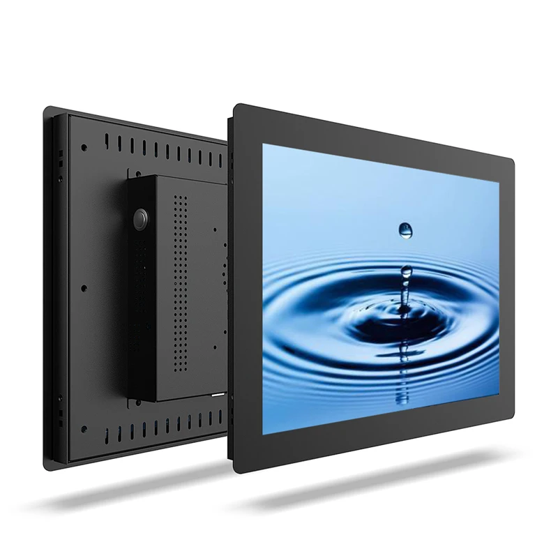 15.6 Inch Embedded Resistive Touch Industrial Computer All-in-one PC Inter i3/i5/i7 3rd Generation Motherboard With RS232 Com
