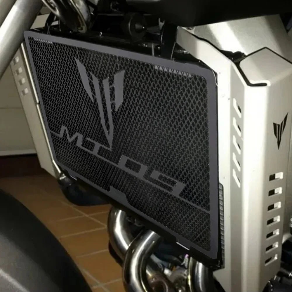 MTKRACING For YAMAHA MT-09 2017-2020 Motorcycle Modified Water Tank Net Water Tank Shield Outer Radiator Protective Net