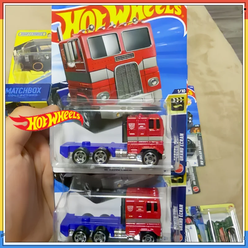 

New Hot Wheels Screen Time 2025 Series Nissan Mariokart Kitt Transformers Minecraft Fast Furious 1:64 Vehicle Model Cars Toys