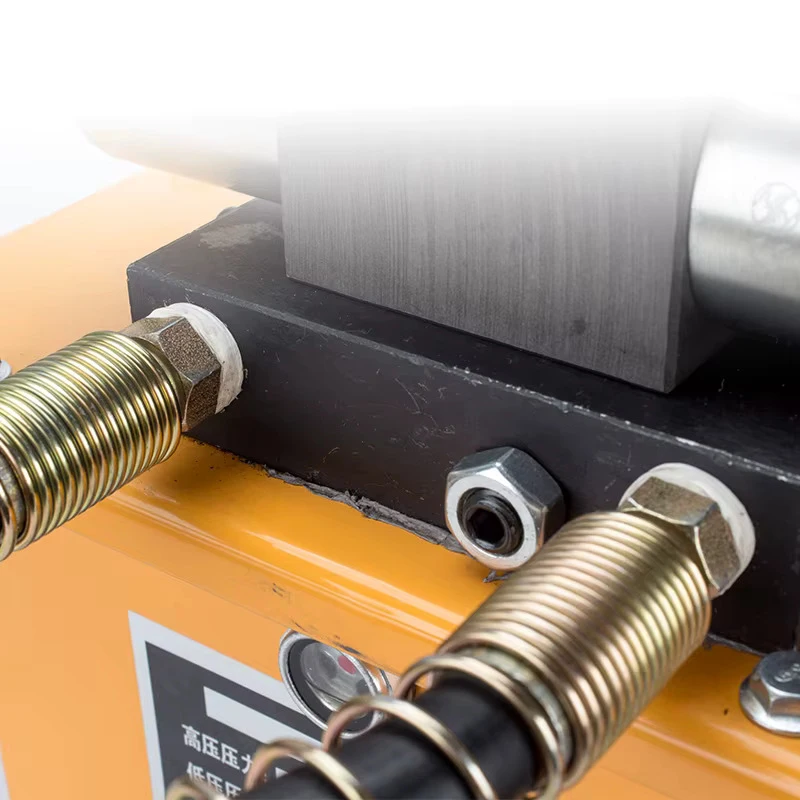 مضخة هيدروليكية تعمل بالكهرباء 750 وات 10000 رطل لكل بوصة مربعة مضخة هيدروليكية مزدوجة المفعول خرطوم زيت ملحقات هيدروليكية أداة 110 فولت/220 فولت #4