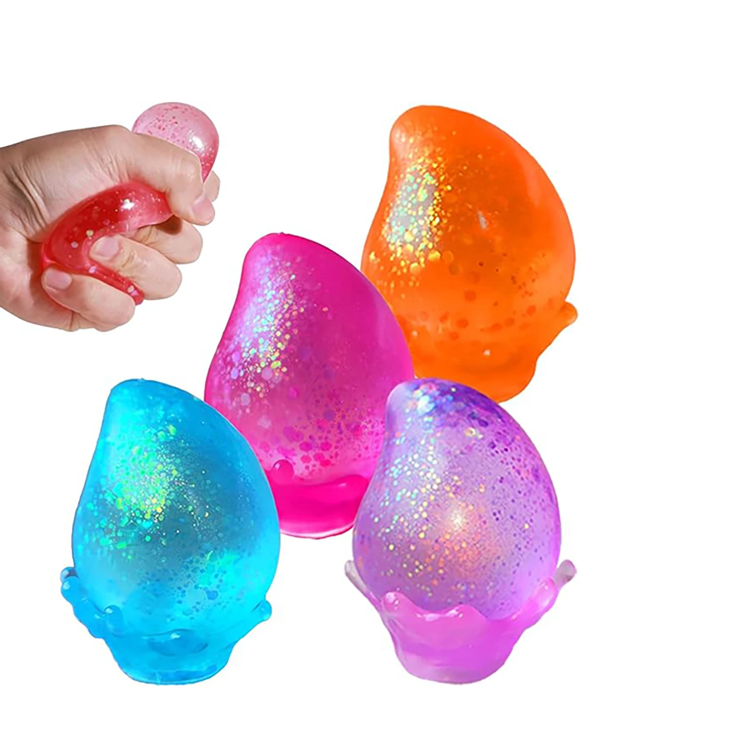 Dromerige waterdruppel Maltose knijpmuziek, draagbaar hulpmiddel voor het verlichten en ventileren van vingers