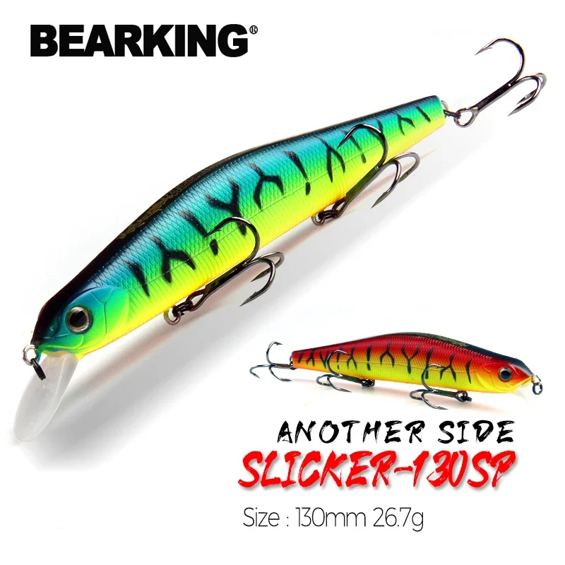 

BEARKING 13cm 11cm 9cm 8cm magnet weight system long casting New model fishing lures hard bait quality wobblers minnow