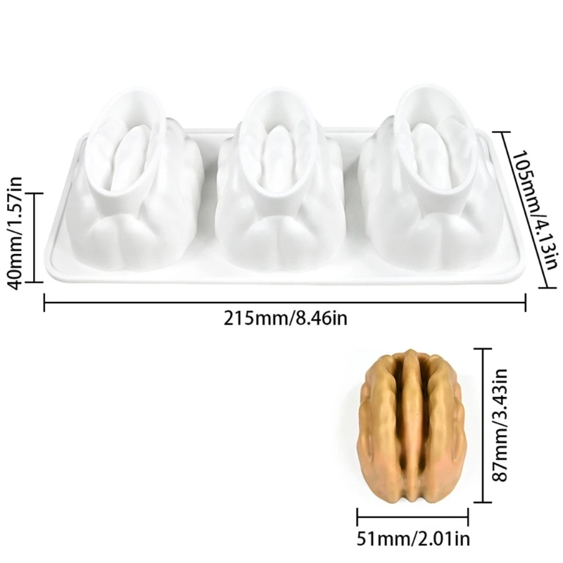 Fondant Molds for Cake Decorating Cupcake Toppers 3D Silicone Molds