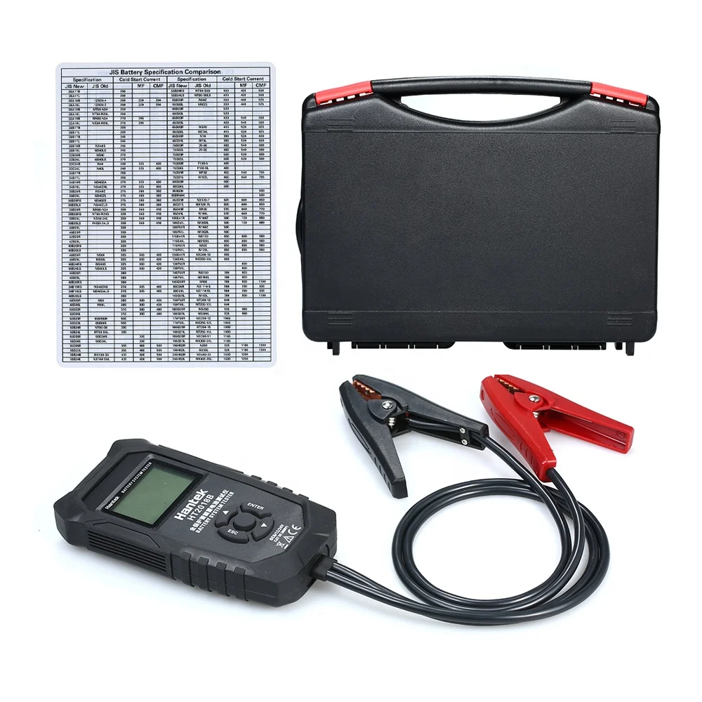 Digital Support 6V 12V 24V LCD Car Battery Analyzer Automotive Vehicle Diagnostic Tester Tool