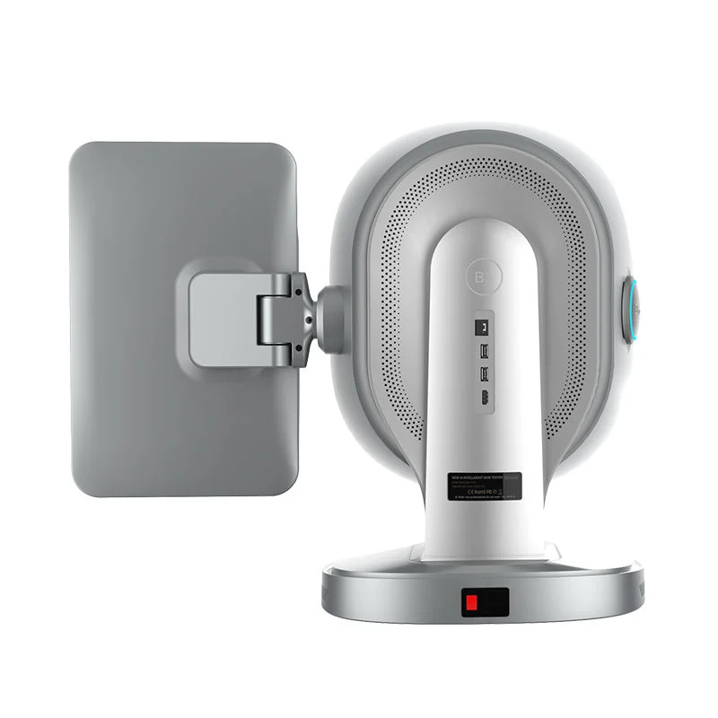 Máquina profissional de análise de pele AI com dispositivo de análise facial de relatório inteligente de câmera HD