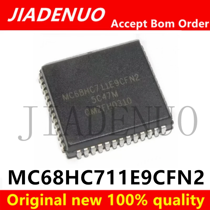 (1pcs)100% New original MC68HC711E9CFN2 PLCC52 Chipset