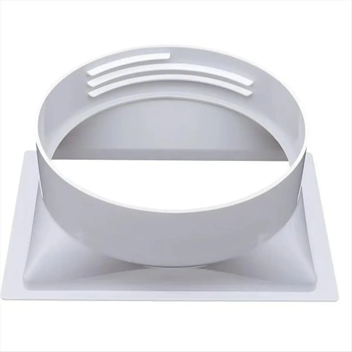 AA83 Portable Air Conditioner Hose Coupler 5.9 Inch AC Exhaust Vent Hose Connector Coupling Extender with Clockwise and