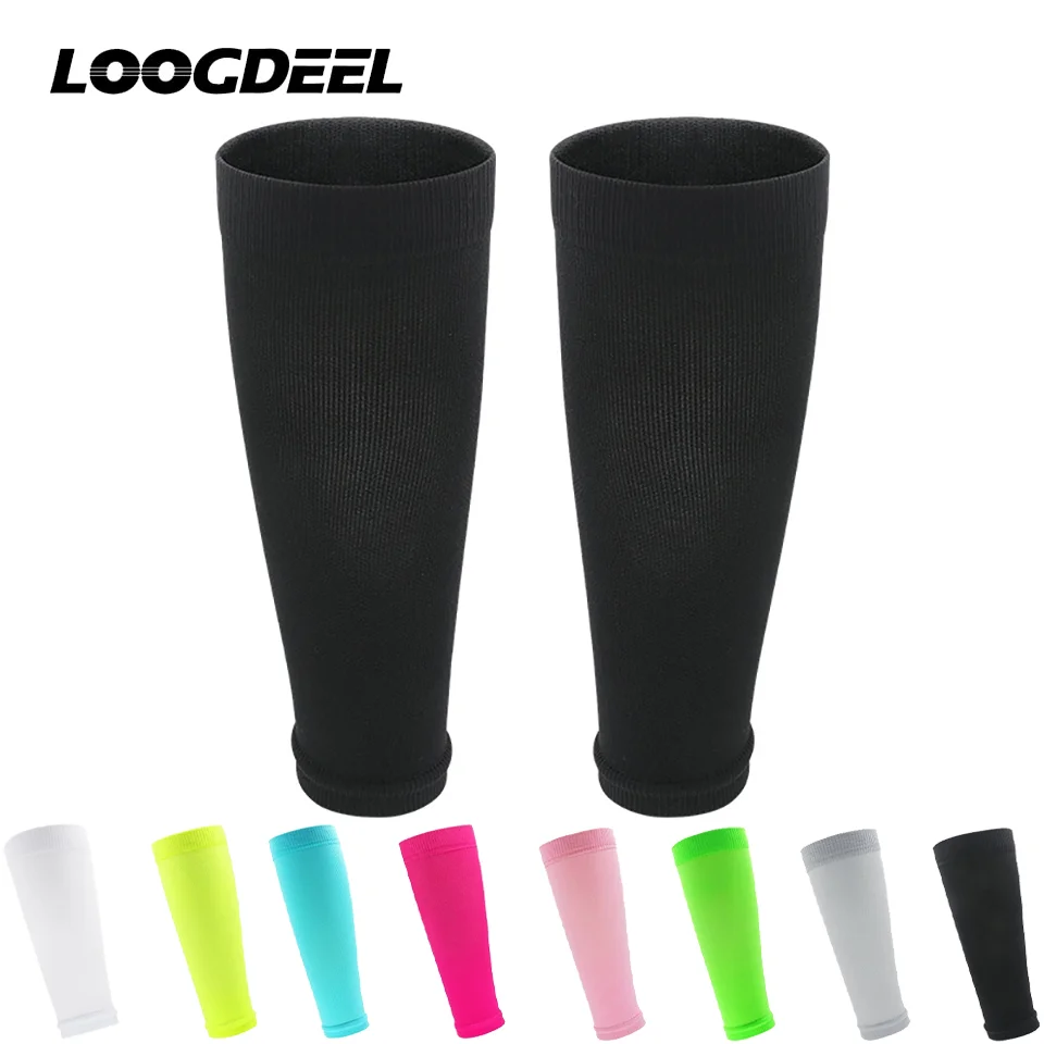 Loogdeel Soccer Pressure Socks Anti Slip Men Women Breathable Compression Calf Badminton Child Football Yoga Sports Leg Socks