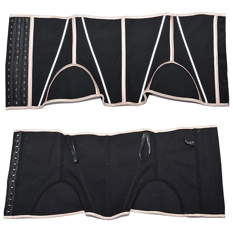 حزام خصر مطاطي مذهّب 28 سنتيمتر جديد 2025 ، 11 عظمة فولاذية لحماية الورك ، شريط عاكس للسلامة الليلية ، ختم الخصر ، حزام الخصر ،