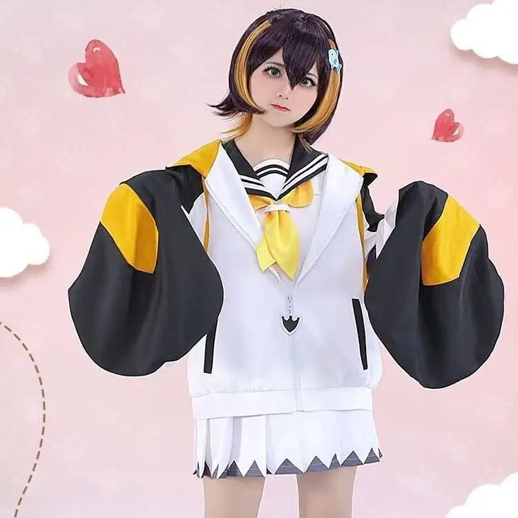 

Cosplay penguin suit set for Hololive VTuber Petra Gurin on Halloween