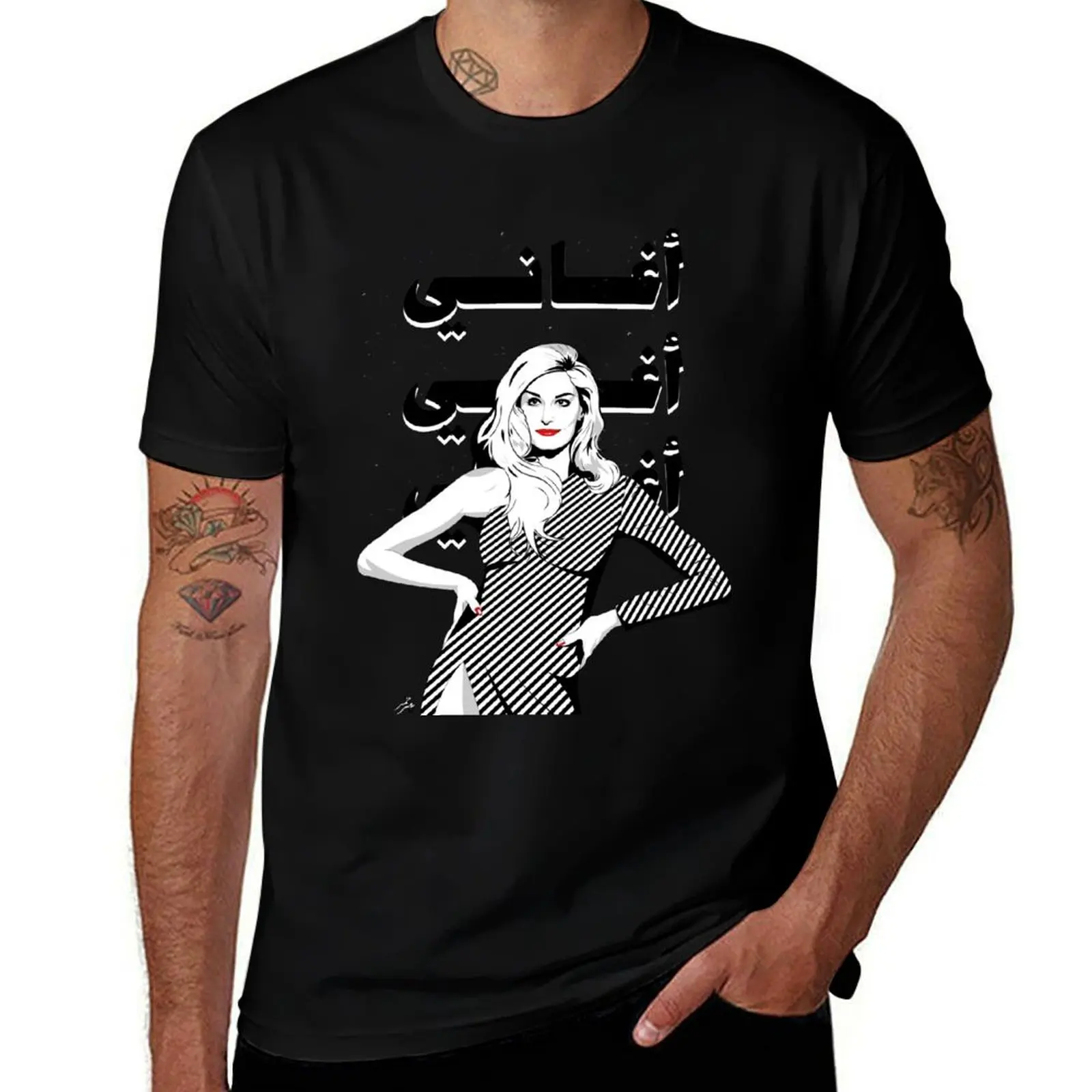 Dalida Aghani Aghani T-Shirt Blouse summer tops vintage clothes t shirt men