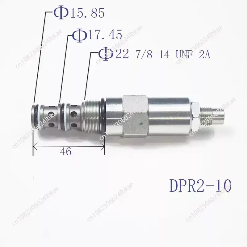 for Threaded cartridge direct acting pressure relief valve DPR2-10/LDPR-10 item number 7506