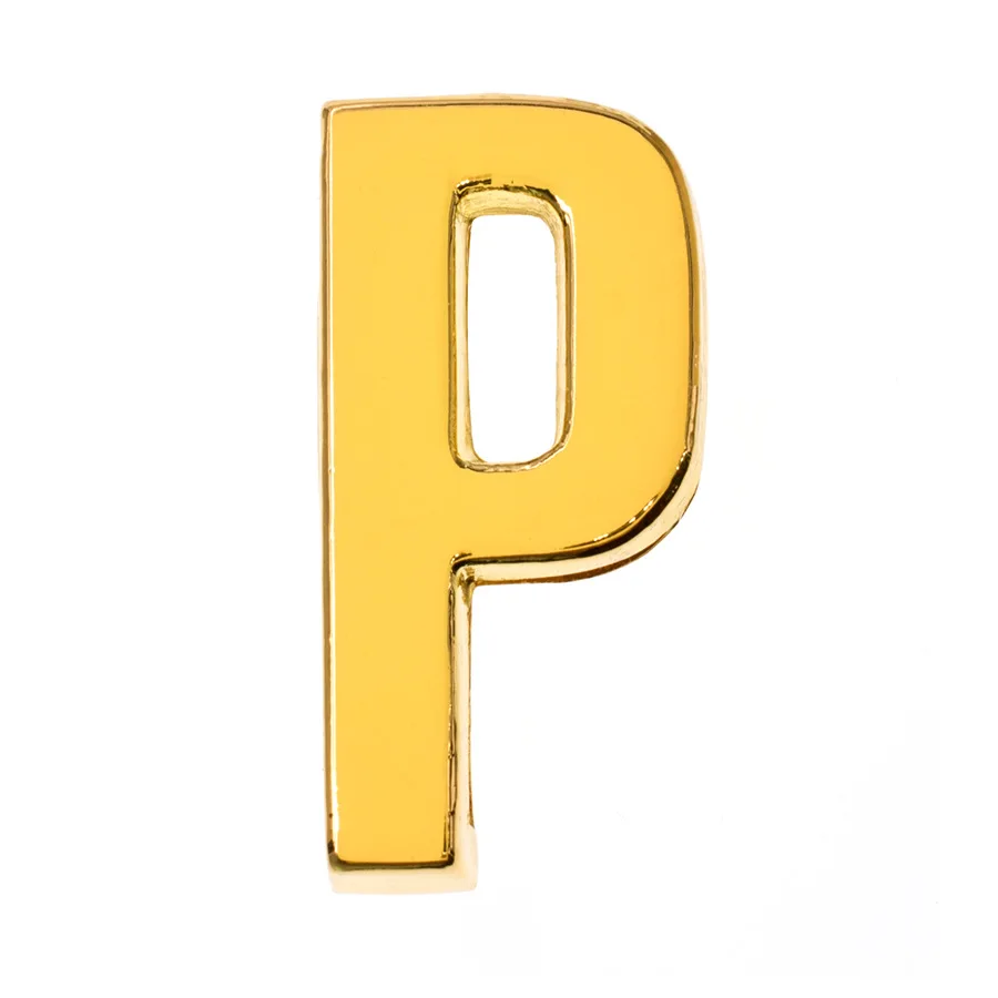 10pc letter P