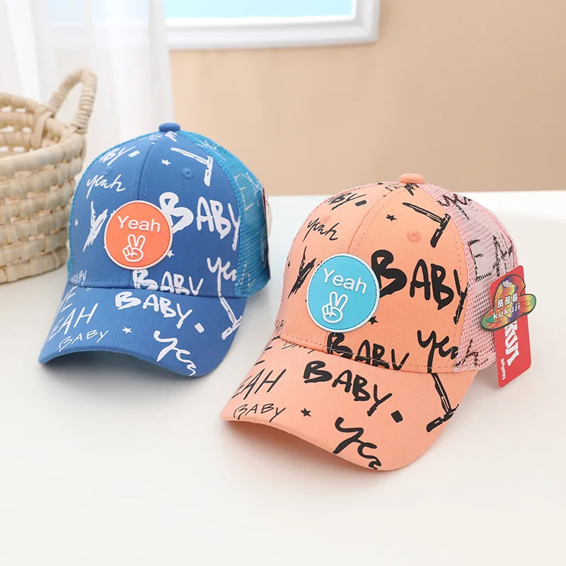 Schattige Peuter Baby Kids Baseball Caps Herfst Hoeden Nieuwe Cartoon Kinderen Pet Mode Verstelbare Jongen Meisje Snapback Hoed