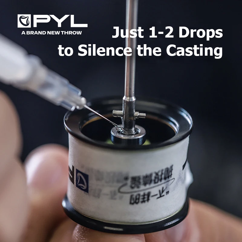 Lubricante suplementario de aceite de rodamiento de alto rendimiento PYL 10g para alta velocidad ​ ​ Rodamientos en carretes de pesca y cubiertas laterales