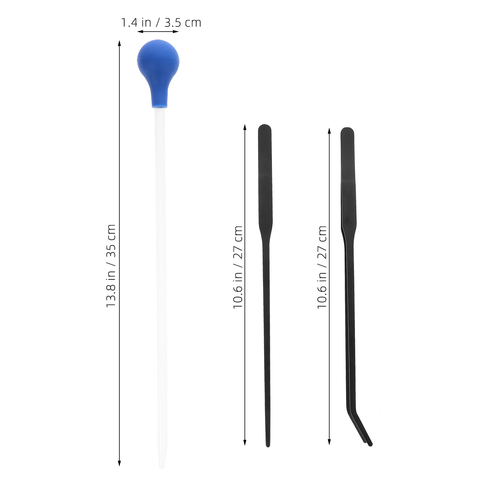 

1 set 1 Set Feeding Tongs Kit Aquarium Cleaning Tools With Straight Curved Tweezers Pipette Dropper Coral Feeder Fish Tank Waste