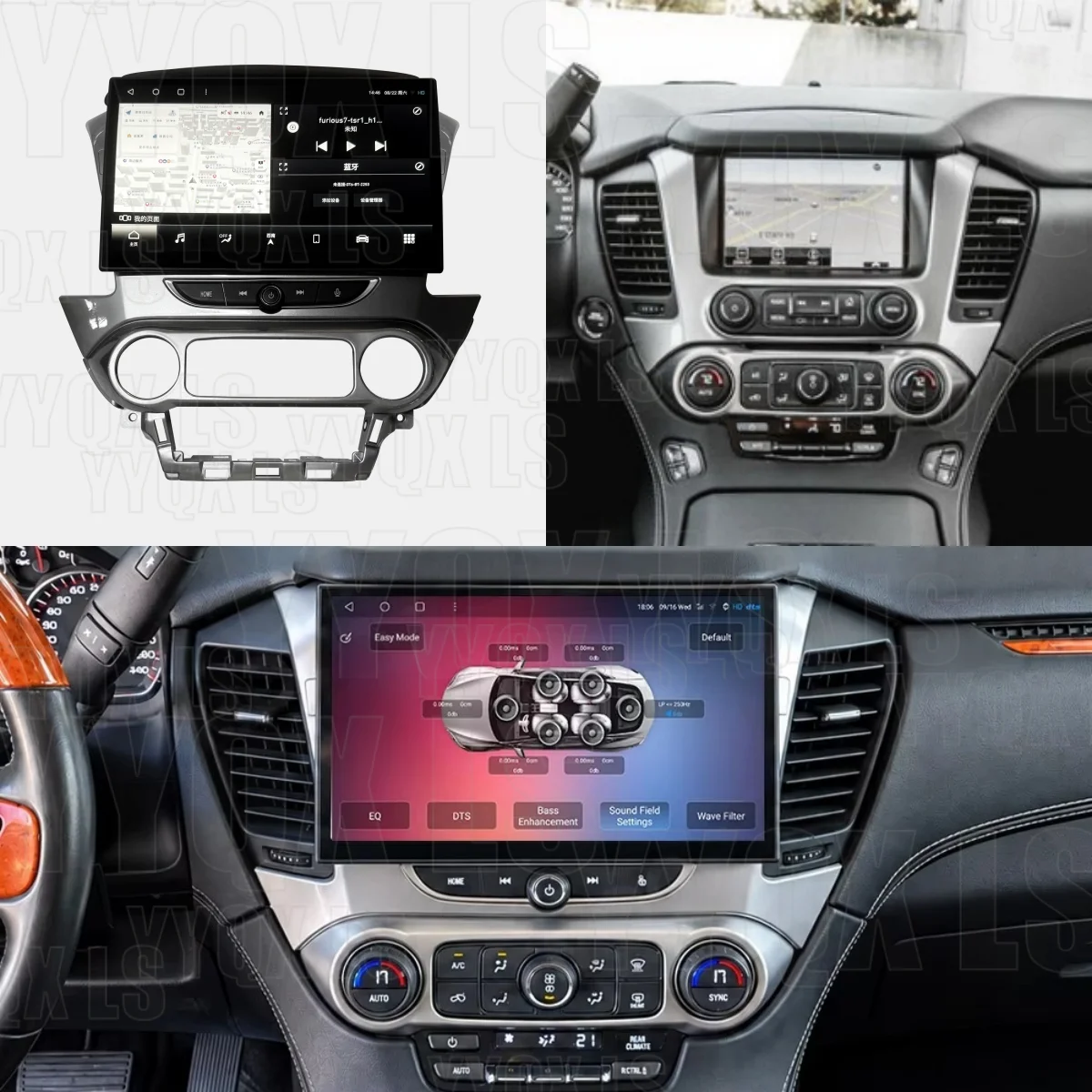 11.6 Inch Screen Car Radio For Chevrolet Suburban Tahoe GMC Yukon 2014-2019 Android GPS Navigation Multimedia Stereo Head Unit