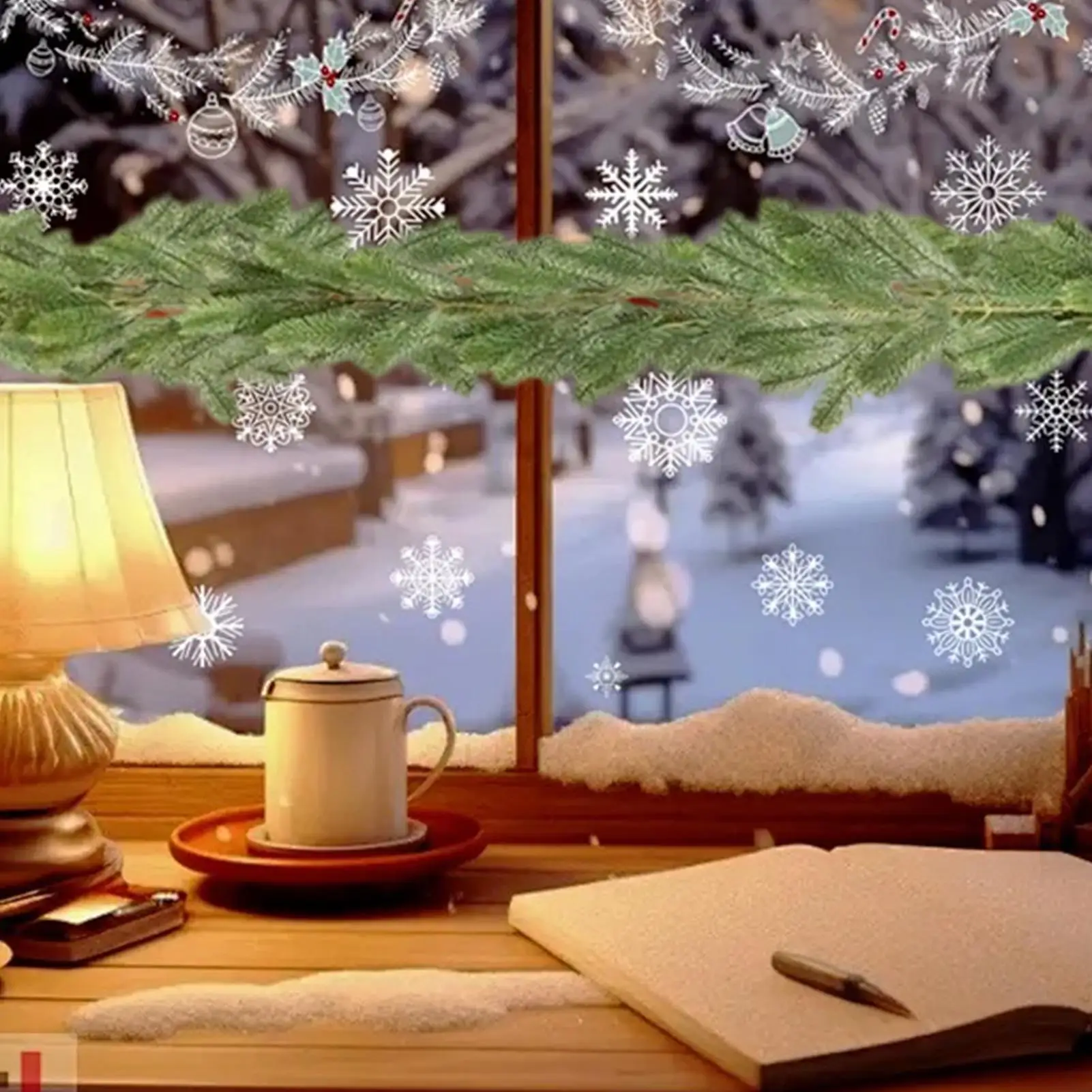 

Сосновые ветки 78,74 дюйма, мягкие реалистичные кедровые орнаменты, мягкие рождественские стебли для дома, патио, гостиной, сада, двора, стены