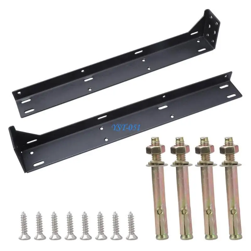 E15A Thicked Invisible L Brackets Wall Mounted Layer Board Support Bracket Enduring
