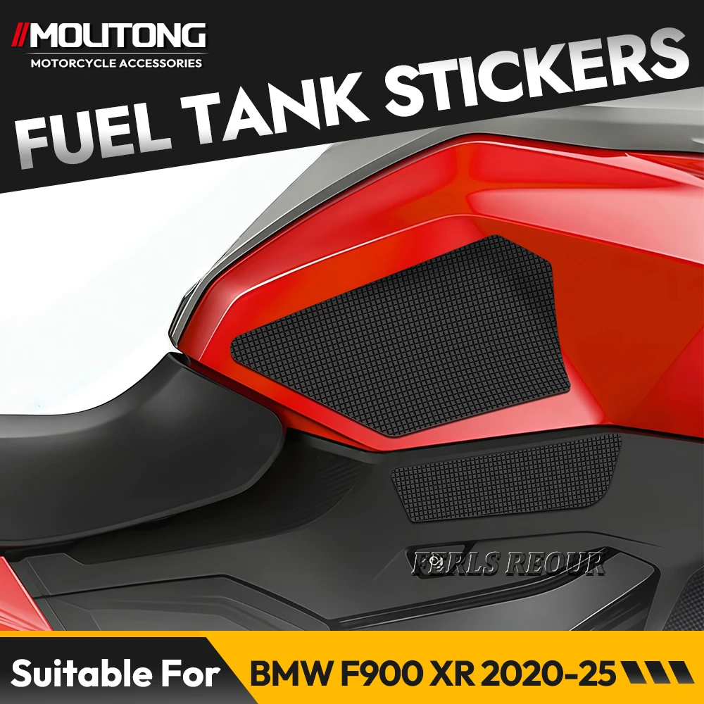 Motorcycle Tank Pad Protectors Motorfiets Anti Scratch Rubber Material Motorcycle Accessories For BMW F900 XR 2020-2025