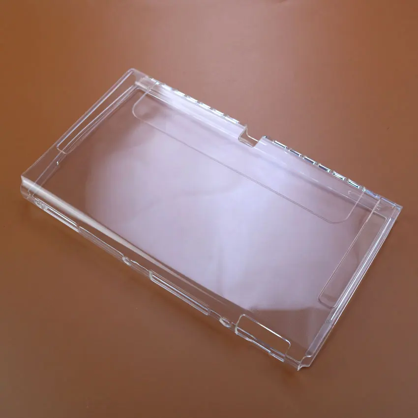 Funda blanda de TPU transparente para PC, carcasa protectora dura para Switch Oled NS Console Joy-con Joycon, Protector trasero transparente