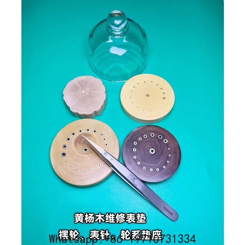 boxwood forceps, boxwood watch repair wood pad, anti-magnetic forceps No. 27 tip forceps insulation does not hurt parts