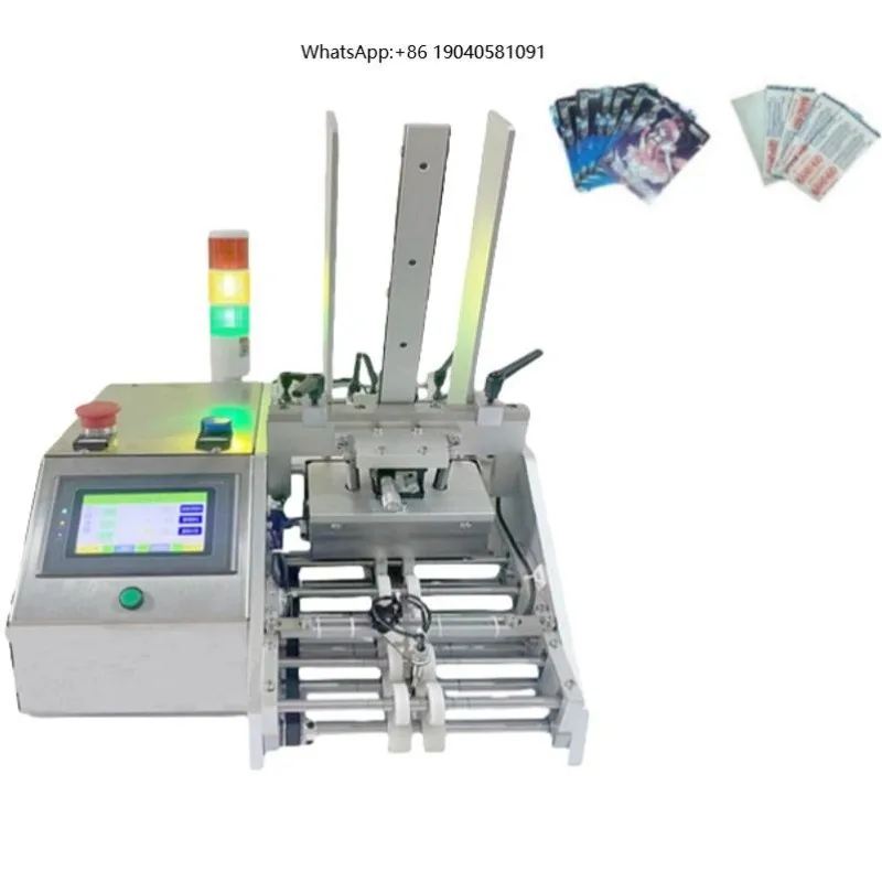 High Efficiency Automatic Paper Counting & Sorting Machine for Plastic Cards With Batch Feeder