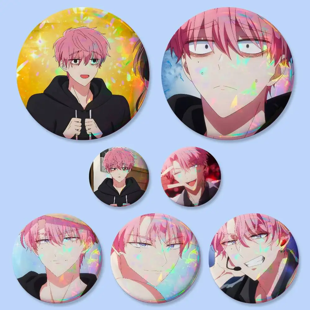 1 Stück Tamon Fukuhara Anime-Charaktere Tamon's B-Side Abzeichen Runde Kreative Anstecknadel Brosche Taschen-Deko-Accessoires für Freunde