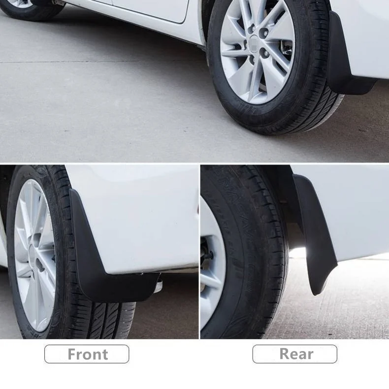 4pcs Mud Flaps for Skoda Octavia 3 A7 2013 2014 2015 2016 2017 2018 5E Mk3 Sedan Car Mudflaps Splash Guards Mudguards Accessory