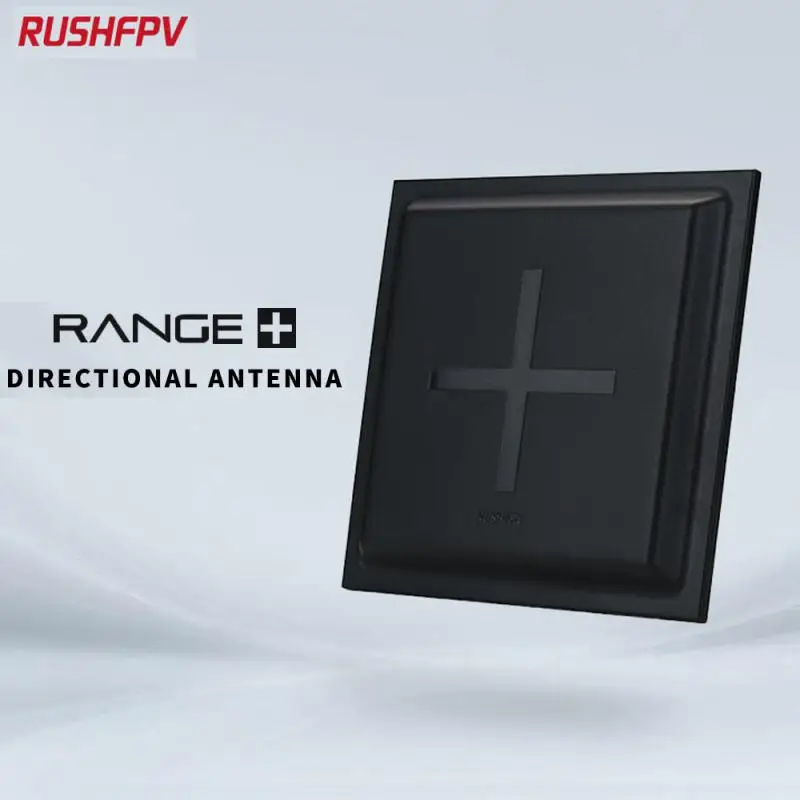 RUSHFPV 5.8G RANGE PLUS 4X Directional Patch Antenna 15.5dBi RHCP SMA 5600-6000MHz Circular Polarized Antenna for RC FPV Drone
