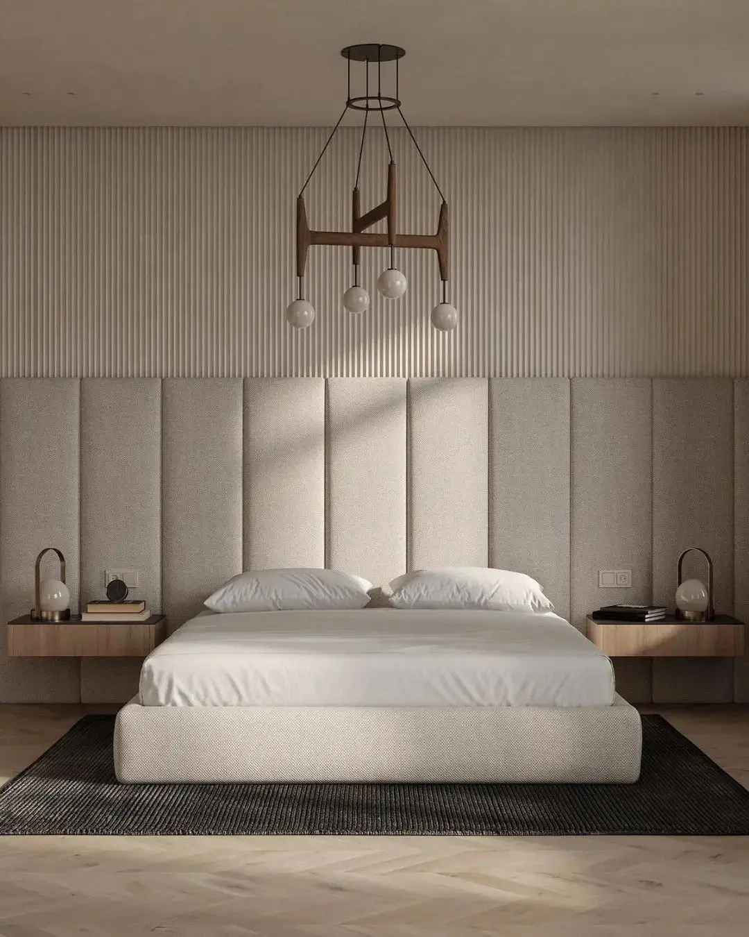 Sanhai تصميم داخلي بسيط على الطراز الداخلي، رسم البناء، خطة رئيسية، تخطيط الفضاء، خدمة غرفة المعيشة، منزل مفصل