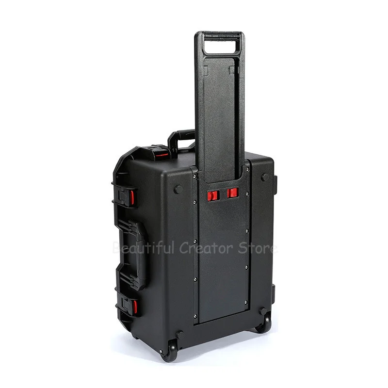 660x495x260MM High Quality Protective Box Pull Rod Aviation Toolbox Safety Instrument Tool box Hardware Storage Large Hard Case