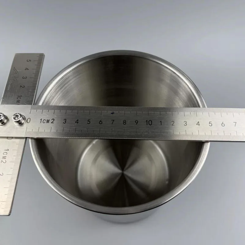 1.1L Vacuum Degassing Chamber 304 Stainless Steel Pot Transparent Acrylic Lid Sealed Container For Resin Epoxy Defoaming