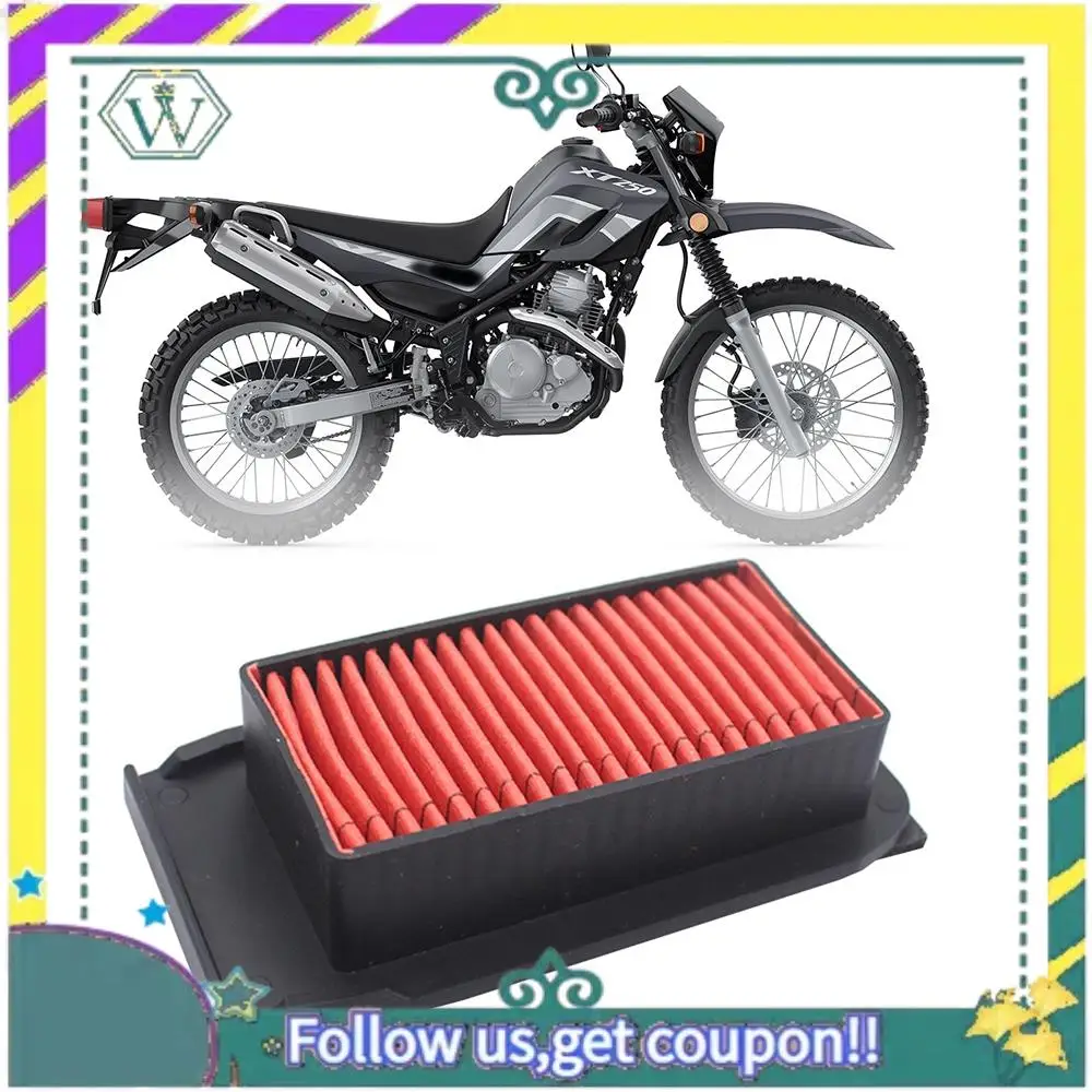 アップグレードされたオートバイのエンジンエアフィルターインテーククリーナーヤマハ XT250 XG250 マジシャン XT XG 250 カモシカ