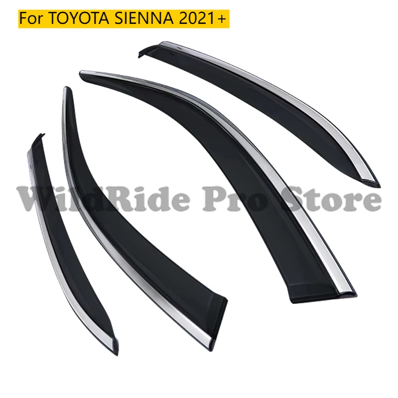 

Автомобильные аксессуары, защита от дождя для TOYOTA SIENNA 2021+, автомобильные дефлекторы для литьевого окна, вентиляционный козырек