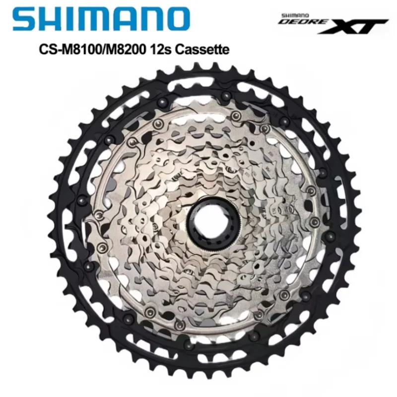 

Shimano DEORE XT CS-M8100 M8200 кассета 9-45T/10-45T/10-51T 12 скоростей для горного велосипеда часть велосипеда MTB кассета оригинальная