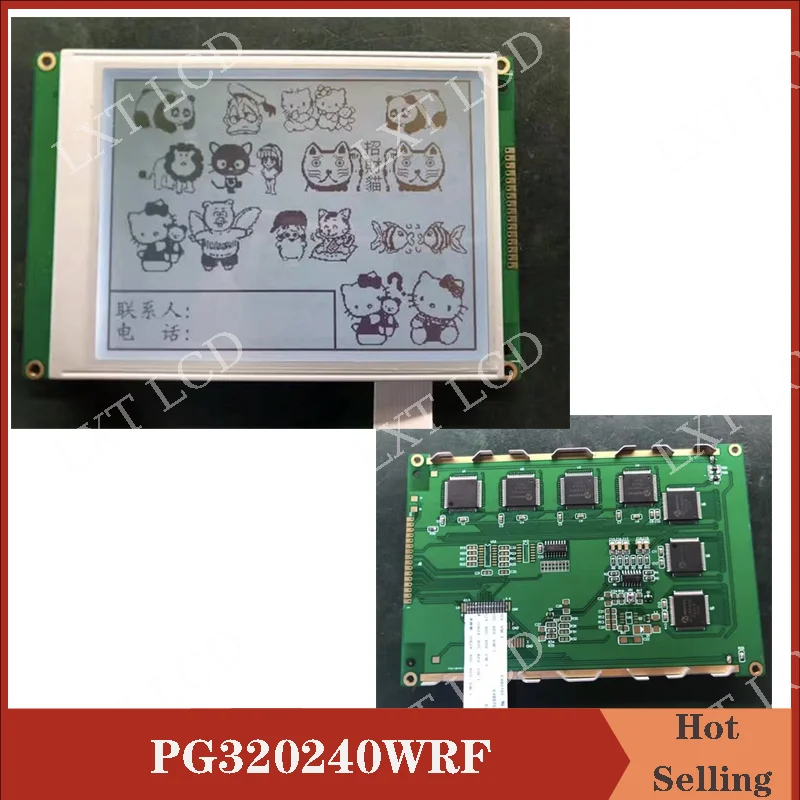 Compatible New LCD Display Screen Panel PG320240WRF-NNH-HQ PG320240WRF LCD Replacement