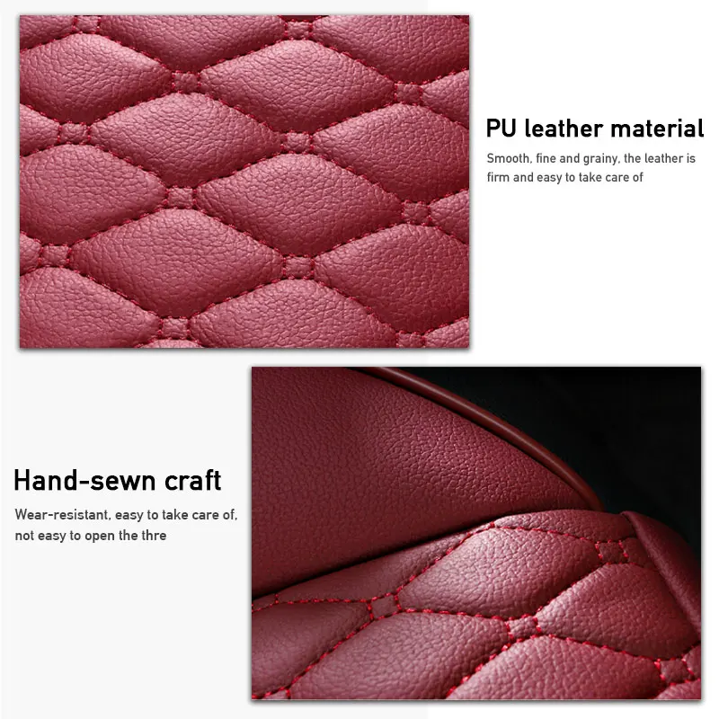 Universal PU Leather Car Seat Covers 4