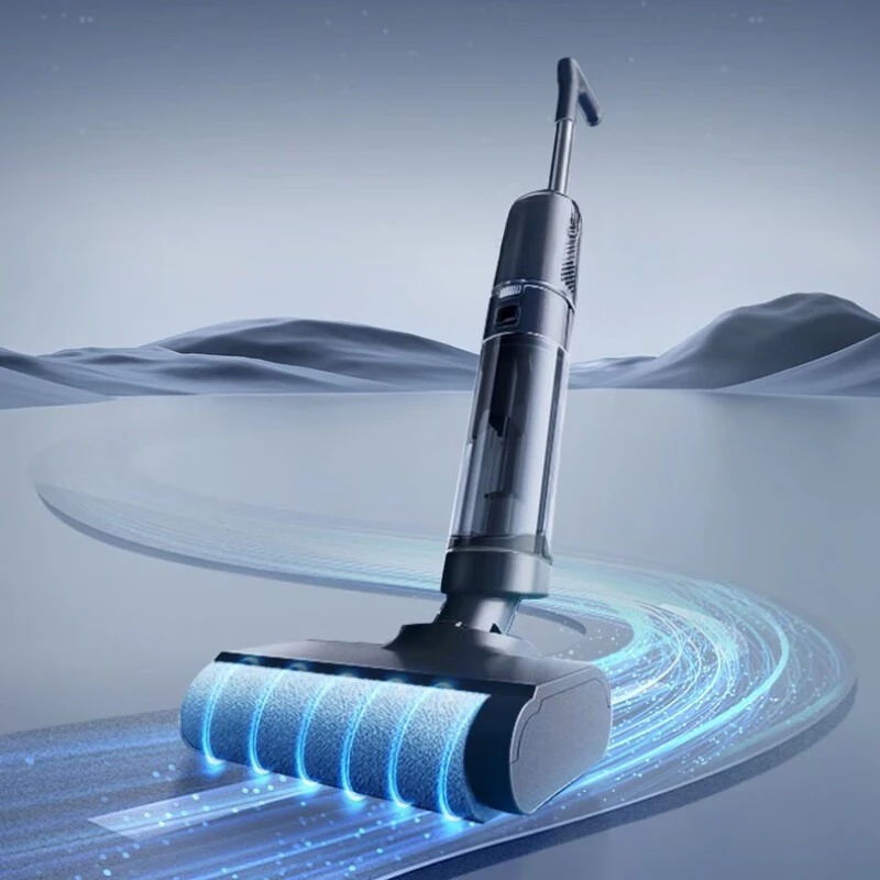 

Wireless intelligent washing machine Household sweeper Suction and drag integrated vacuum
