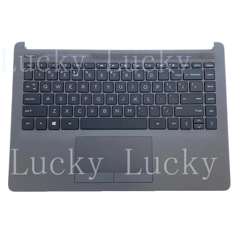 

Английская клавиатура США и подставка для рук (пальмрест) для HP 240 G8 G9 245 G8 G9 M23367-001 без подсветки