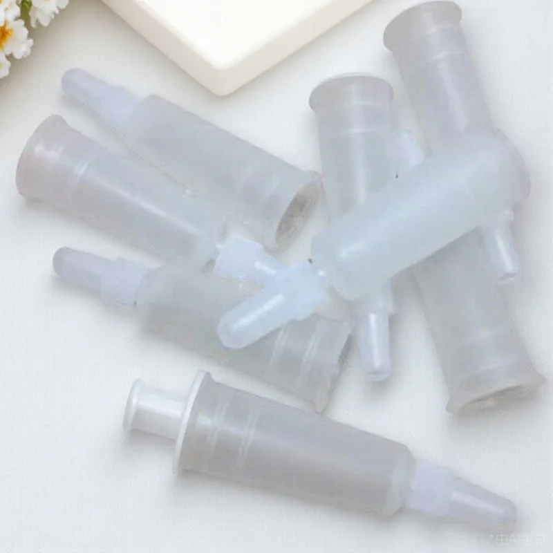 25 Stuks Druppelaar Cap Ampul Fles Deksels Plastic Hyaluronzuur Serum Flacon Cover Refill Fles Diy Accessoires Vrouwen Gift