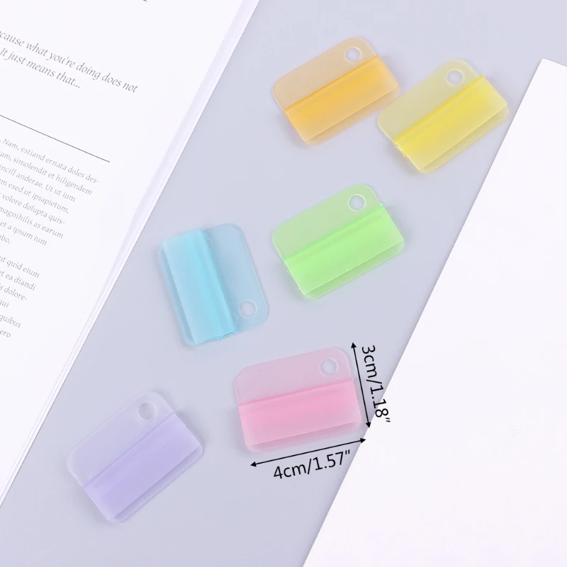 Y1UB para escrita decorativa criativa, clipes papel fotográfico, material papelaria para escritório escola