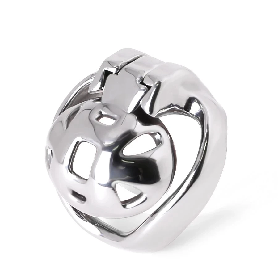 Metal/ABS Cock Cage Male Small 55mm Chastity Cage Chastity Inescapable BDSM Penis ring Lock Erotic Bondage Sex Toy For Men Gay