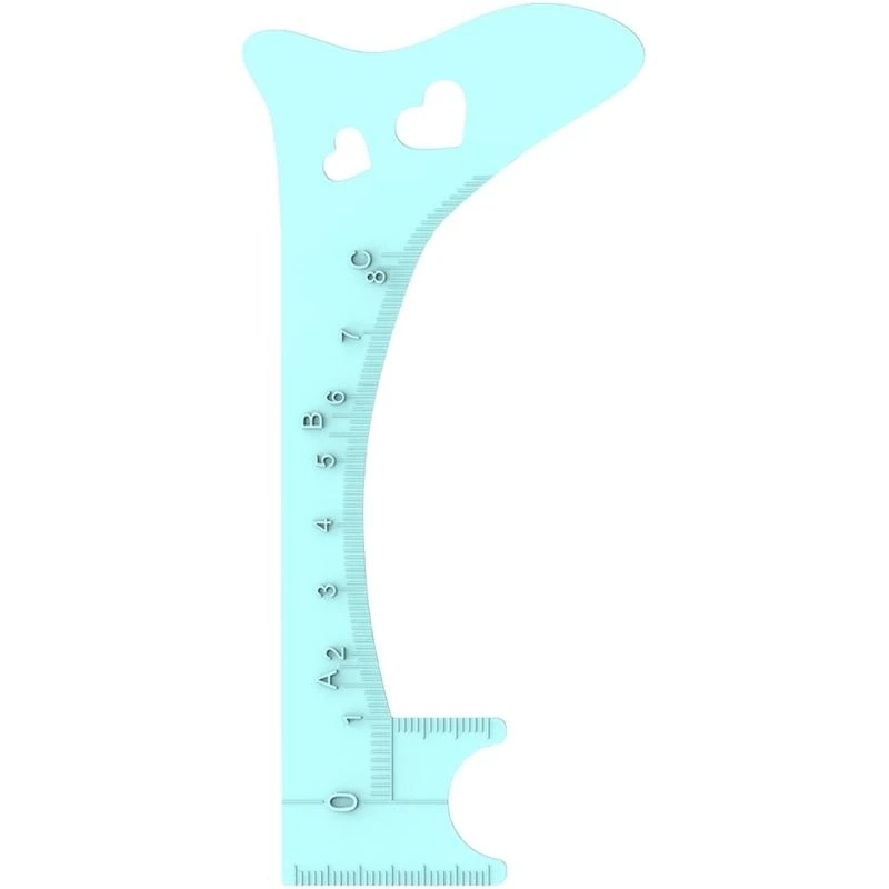 Gevleugelde Eyeliner Gids Accessoires Beauty Oogmake-up Sjabloon voor het creëren perfecte eyeliner en wenkbrauwvorm