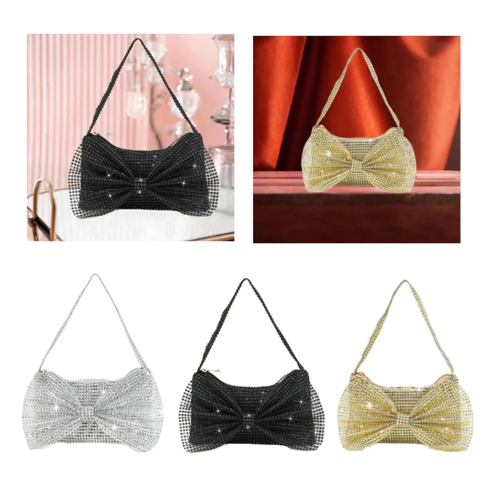 

Women Evening Clutch Bag Satchel Wallet Fashion Stylish Evening Bag Shoulder Bag